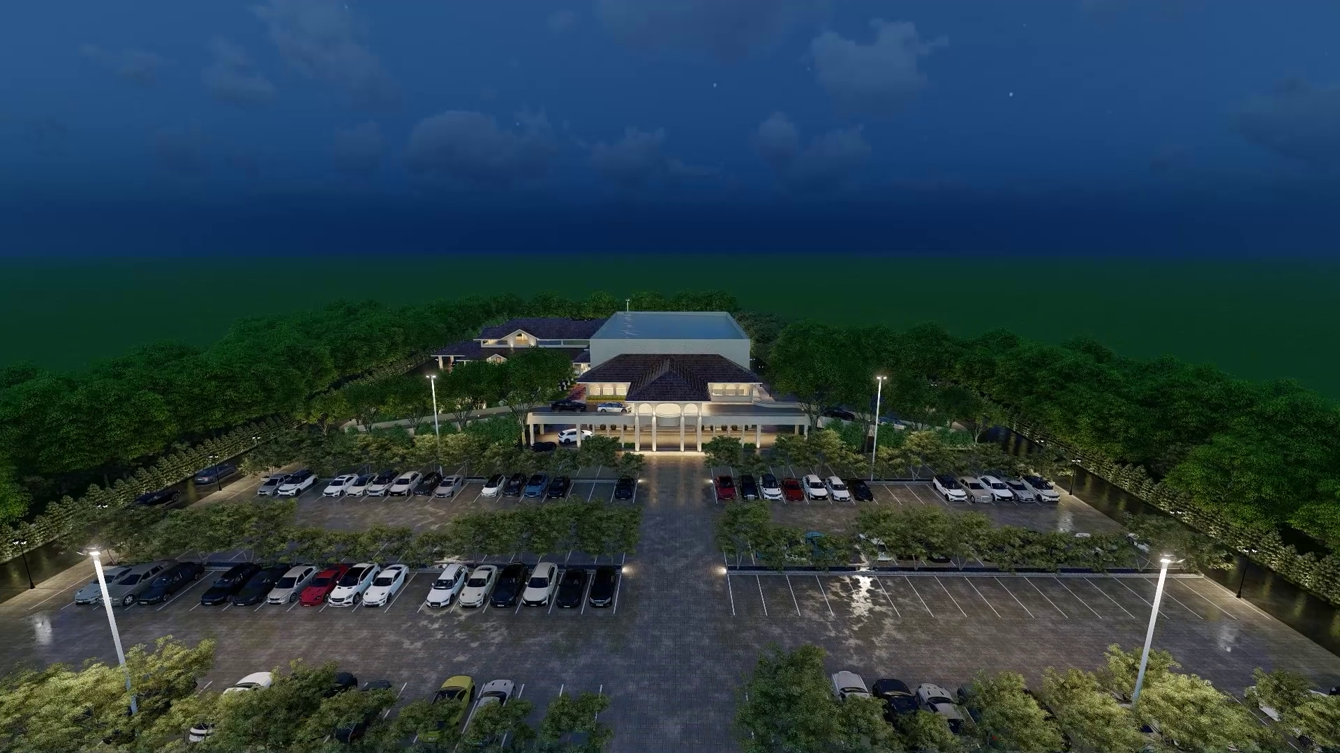 Ambar Hall front view